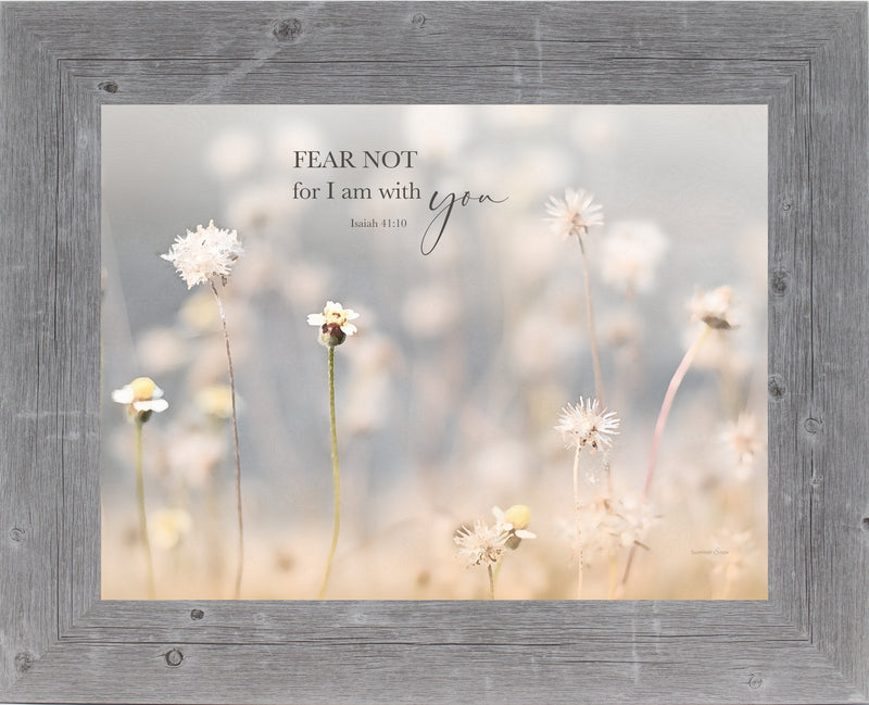 Always Be Thankful  Espresso Brown Frame, 28x22" Glittered Only