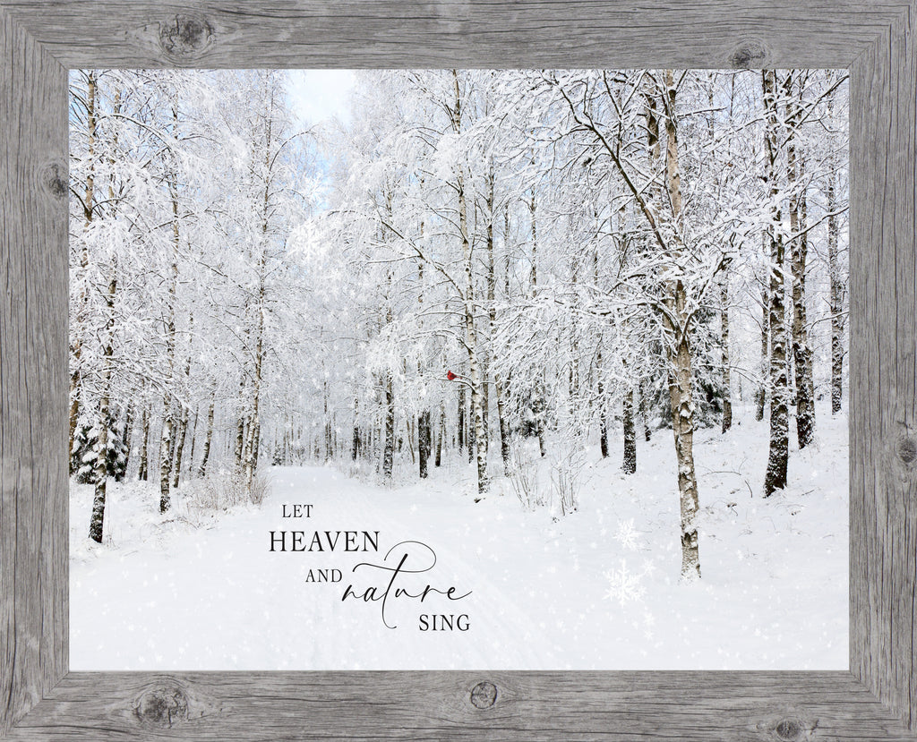 Let Heaven and Nature Sing by Summer Snow SN339