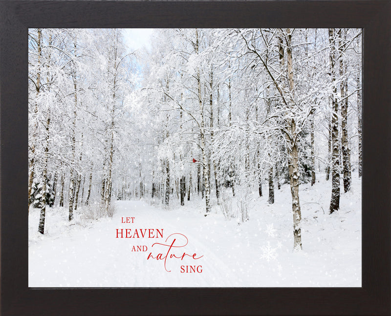 Let Heaven and Nature Sing red by Summer Snow SN341