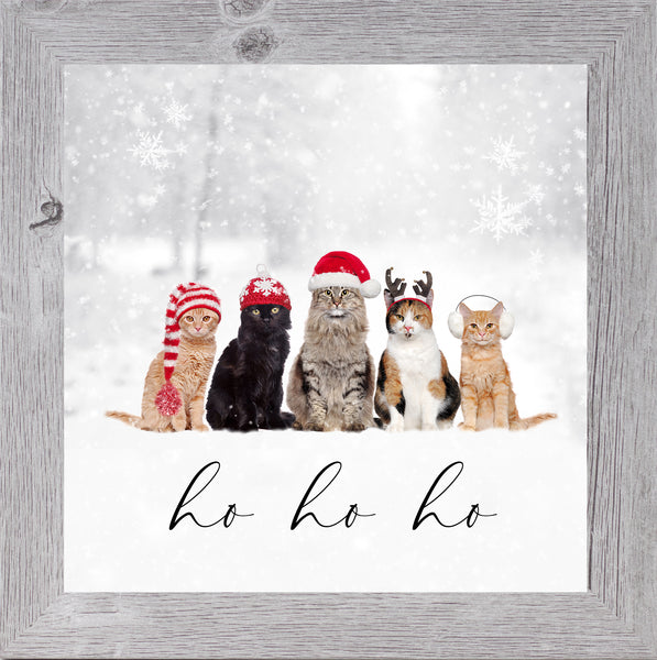 Ho Ho Ho Christmas Cats by Summer Snow SN57