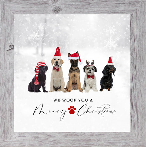 We Woof You a Merry Christmas by Summer Snow SN60