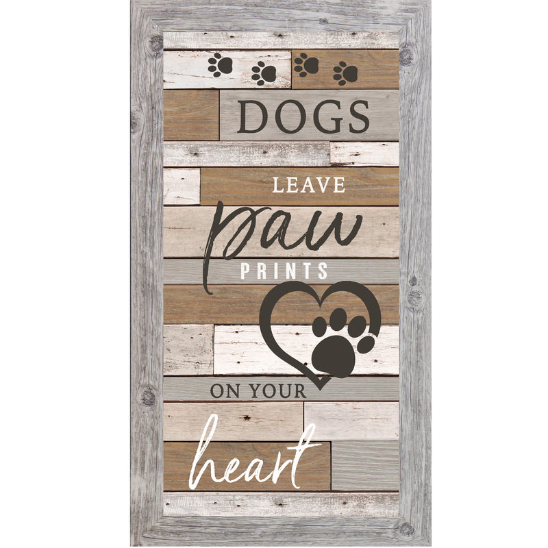 Dogs Leave Paw Prints on Your Heart by Summer Snow SN709