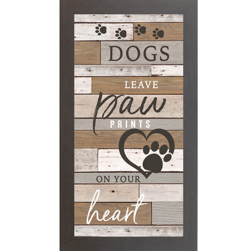 Dogs Leave Paw Prints on Your Heart by Summer Snow SN709