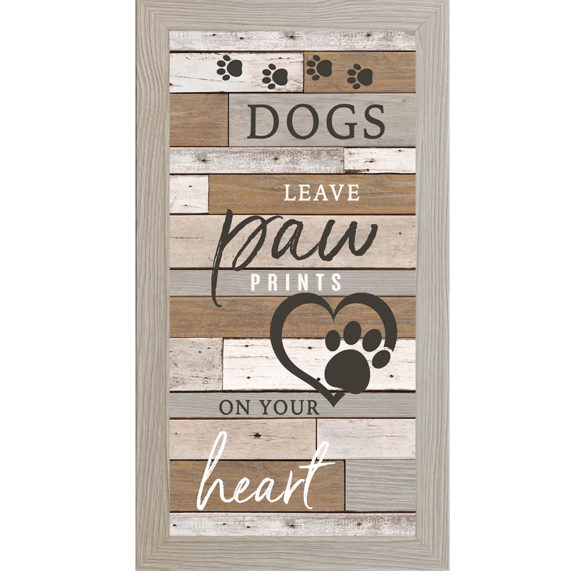 Dogs Leave Paw Prints on Your Heart by Summer Snow SN709