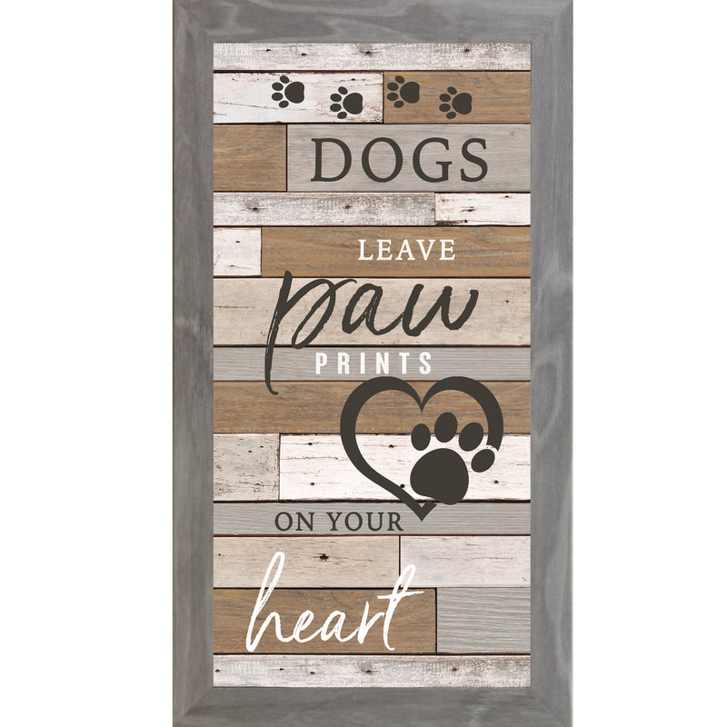 Dogs Leave Paw Prints on Your Heart by Summer Snow SN709