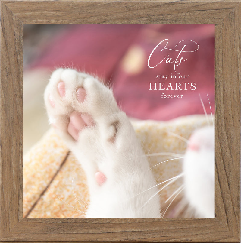 Cats Stay in Our Hearts Forever by Summer Snow SN73