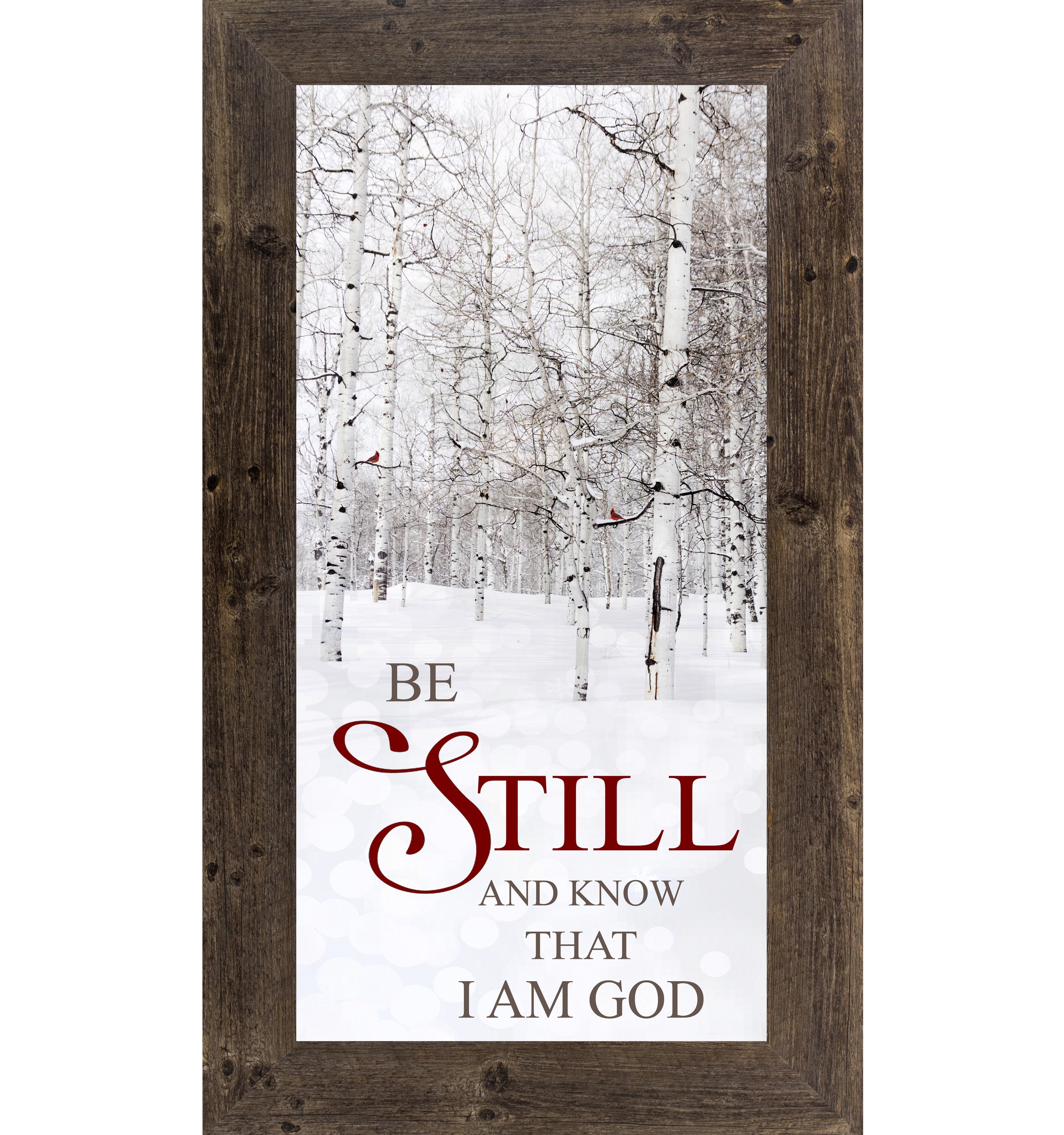 Be Still and Know that I Am God SS1580