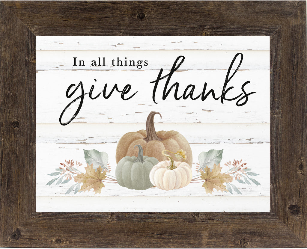 In All Things Give Thanks by Summer Snow SA325