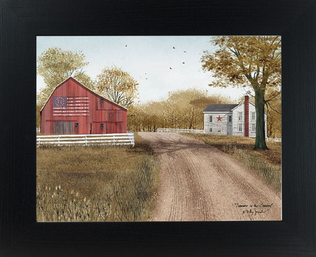 Summer in the Country by artist Billy Jacobs BJ1045 - Summer Snow Art