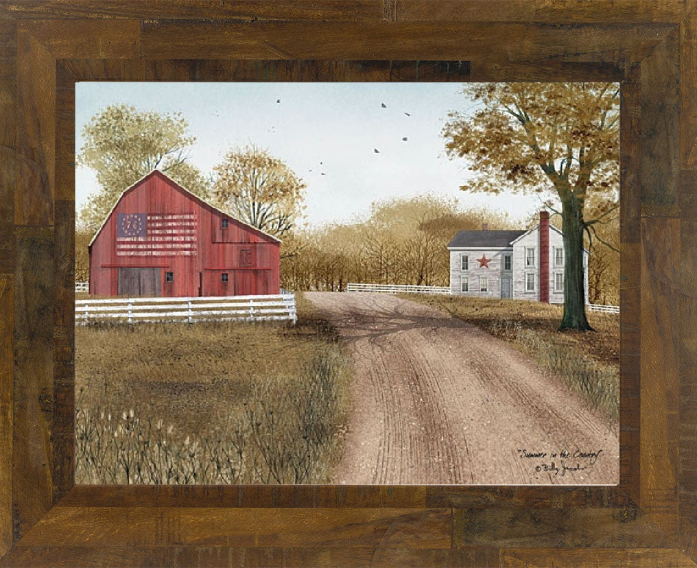 Summer in the Country by artist Billy Jacobs BJ1045 - Summer Snow Art