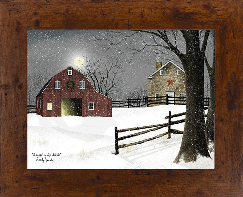 A Light in the Stable by Billy Jacobs BJ1068 - Summer Snow Art