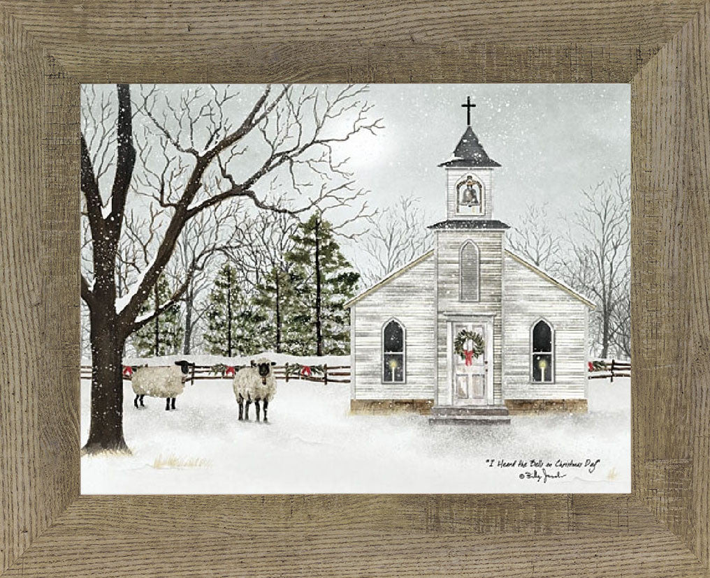 I Heard the Bells on Christmas Day by artist Billy Jacobs BJ1098 - Summer Snow Art
