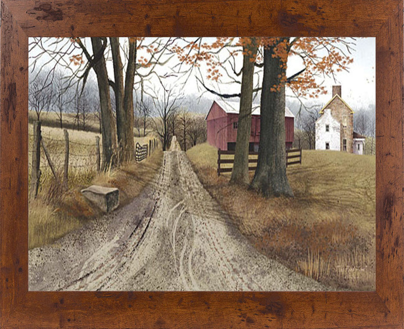 The Road Home by artist Billy Jacobs BJ143 - Summer Snow Art
