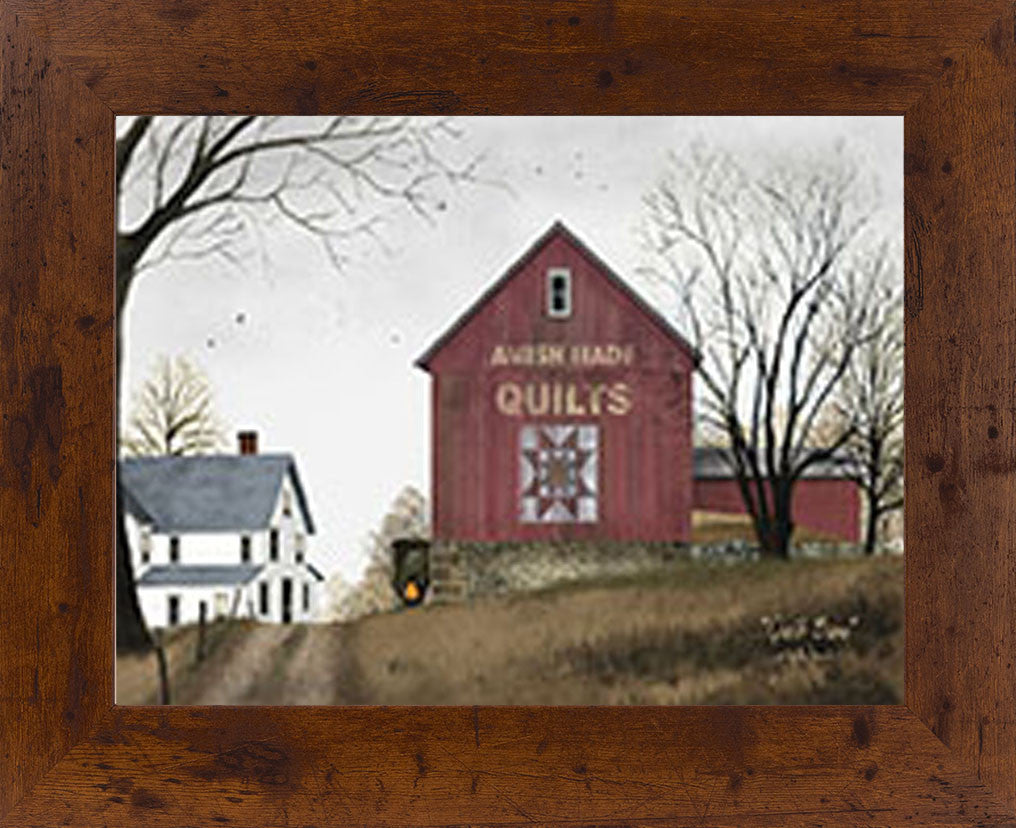 Quilt Barn by artist Billy Jacobs BJ191 - Summer Snow Art