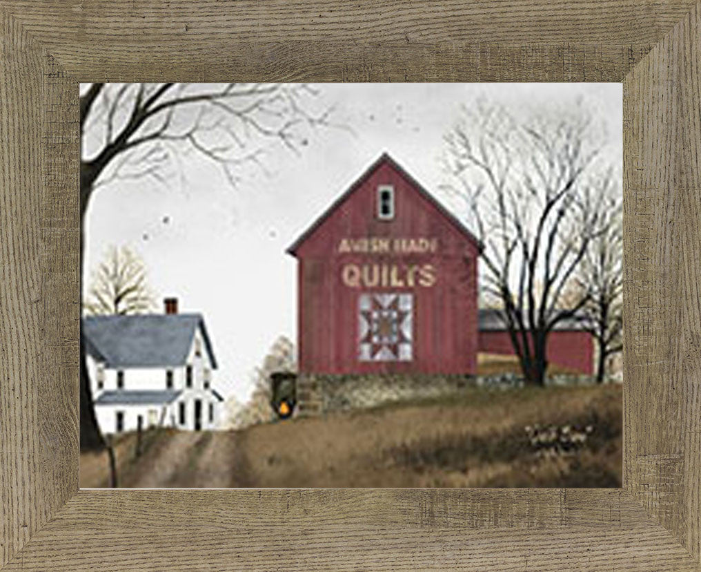 Quilt Barn by artist Billy Jacobs BJ191 - Summer Snow Art
