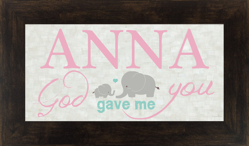 God Gave Me You personalized PERS002 - Summer Snow Art
