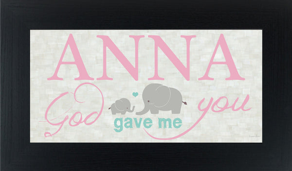 God Gave Me You personalized PERS002 - Summer Snow Art