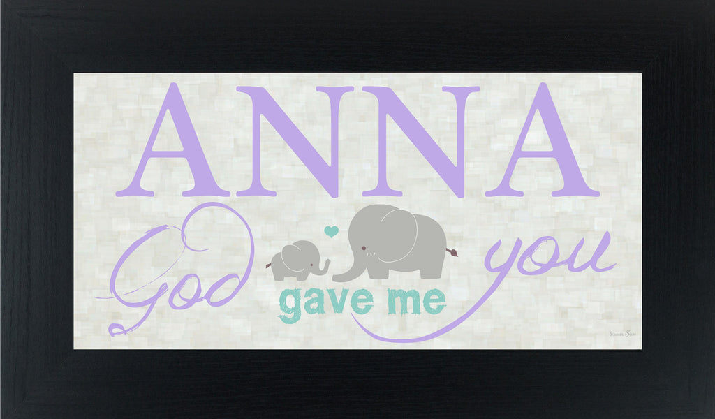 God Gave Me You personalized PERS004 - Summer Snow Art