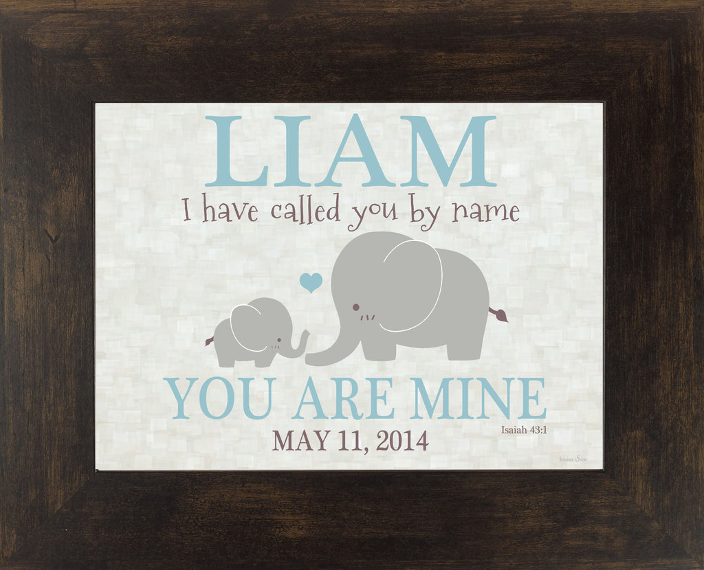 I Have Called You by Name personalized PERS026 - Summer Snow Art