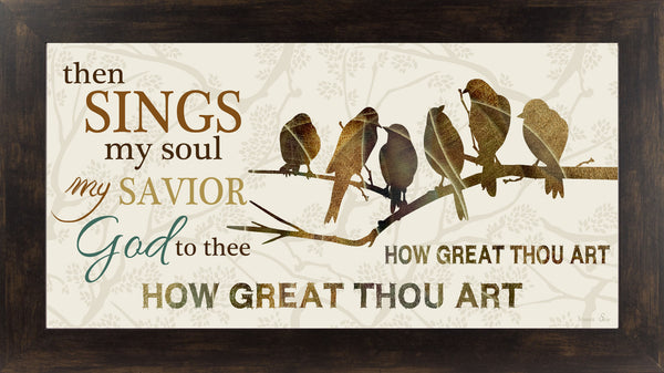 Then Sings My Soul Birds SS1503 - Summer Snow Art