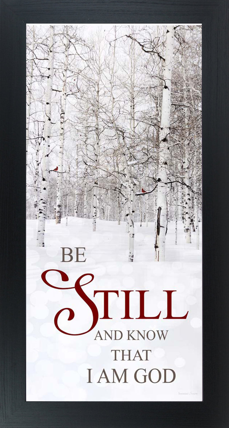 Be Still and Know that I Am God SS1580 - Summer Snow Art