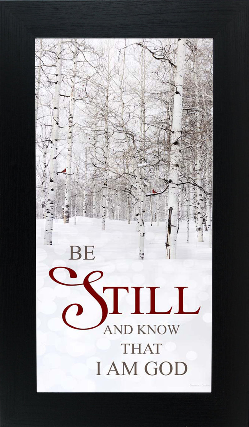 Be Still and Know that I Am God SS1580 - Summer Snow Art