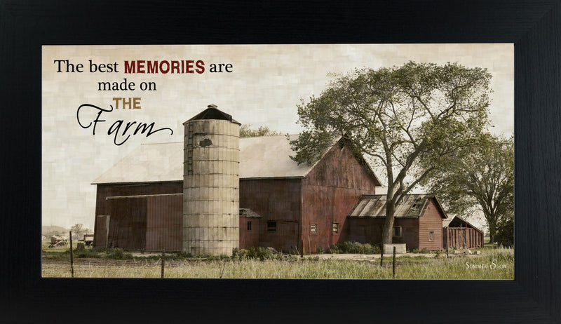 The Best Memories are Made on the Farm SSW1505 - Summer Snow Art