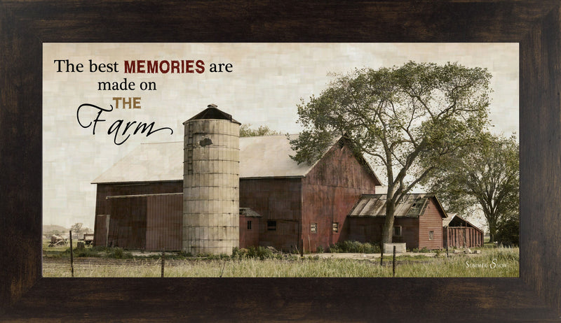 The Best Memories are Made on the Farm SSW1505 - Summer Snow Art
