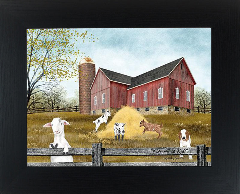 Kids Will be Kids by artist Billy Jacobs BJ1184 - Summer Snow Art
