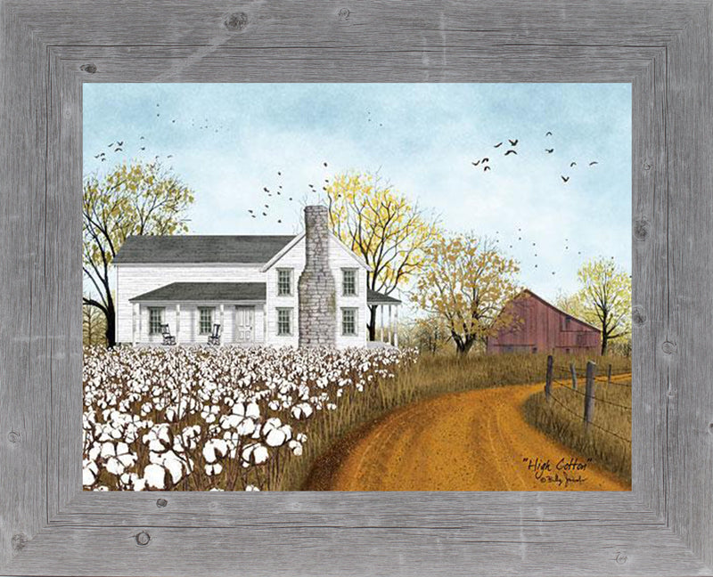 High Cotton by artist Billy Jacobs BJ1200 - Summer Snow Art