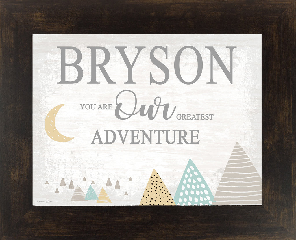 Our Greatest Adventure Personalized PER151 - Summer Snow Art