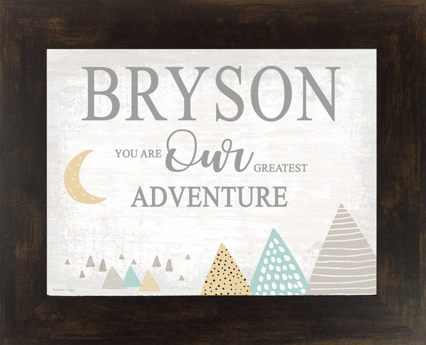 Our Greatest Adventure Personalized PER151 - Summer Snow Art
