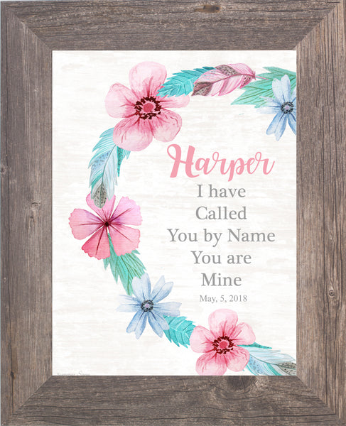 I Have Called You By Name Personalized PER153 - Summer Snow Art