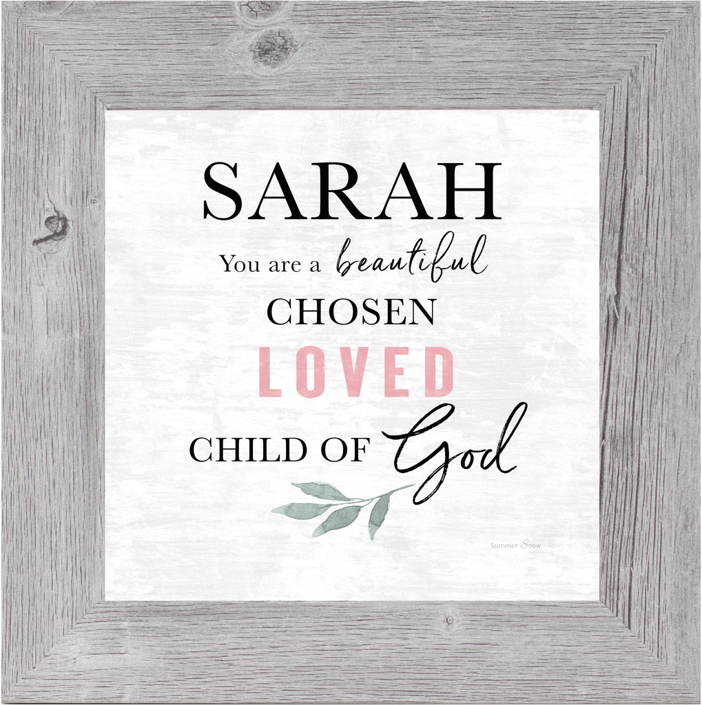 Personalized Child of God by Summer Snow PER162