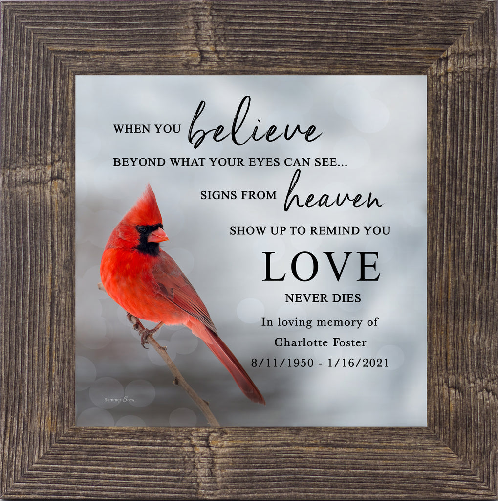 Personalized When You Believe by Summer Snow PER171