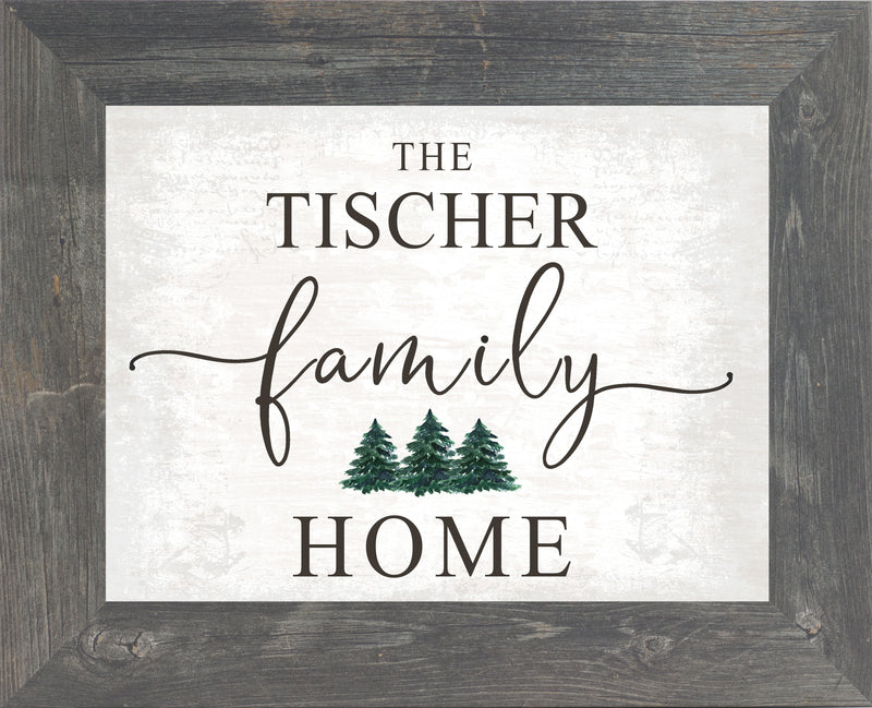 Personalized Family Home by Summer Snow PER177