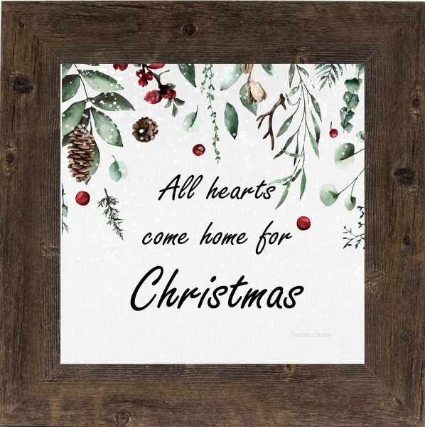 All Hearts Come Home for Christmas by Summer Snow SA100