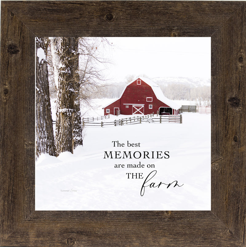 The Best Memories are Made on the Farm by Summer Snow SA105