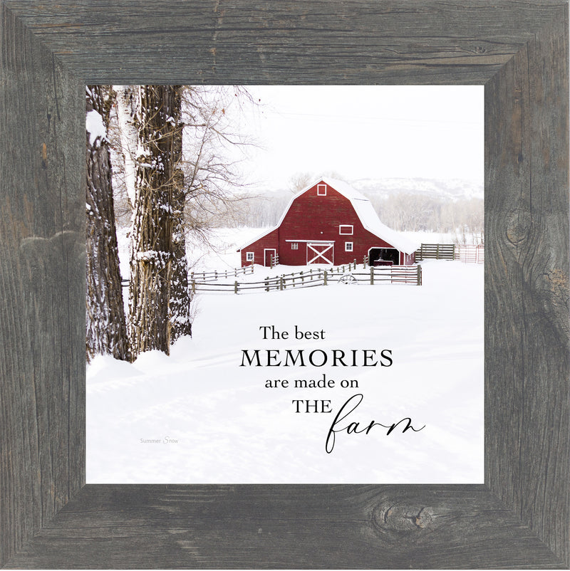 The Best Memories are Made on the Farm by Summer Snow SA105