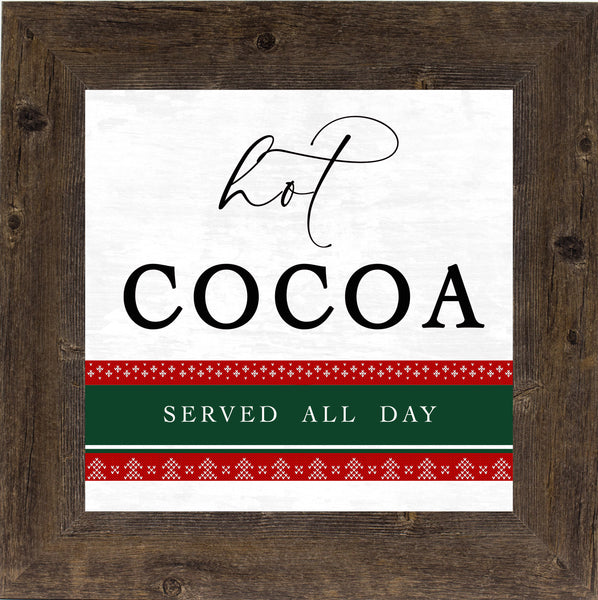 Hot Cocoa GLITTERED ONLY SA108