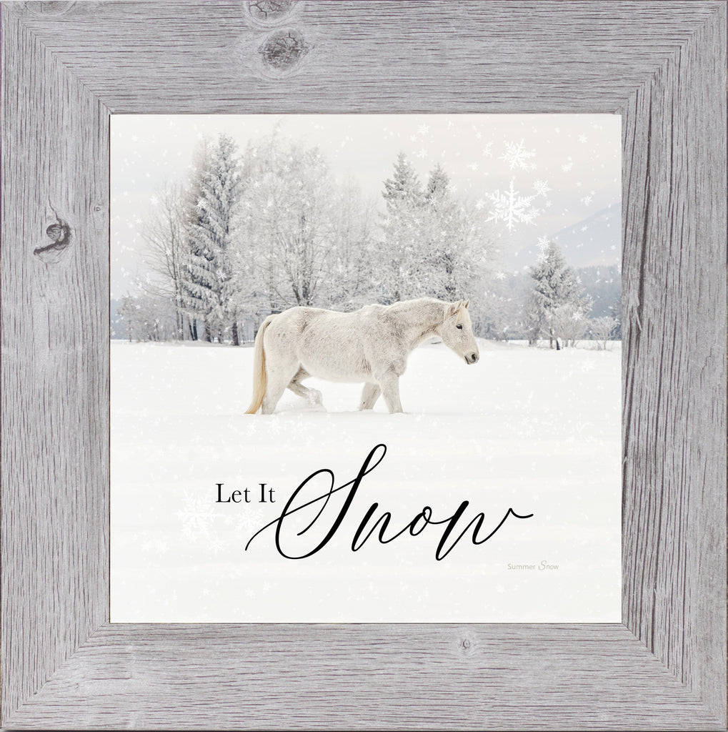 Let it Snow horse by Summer Snow SA10