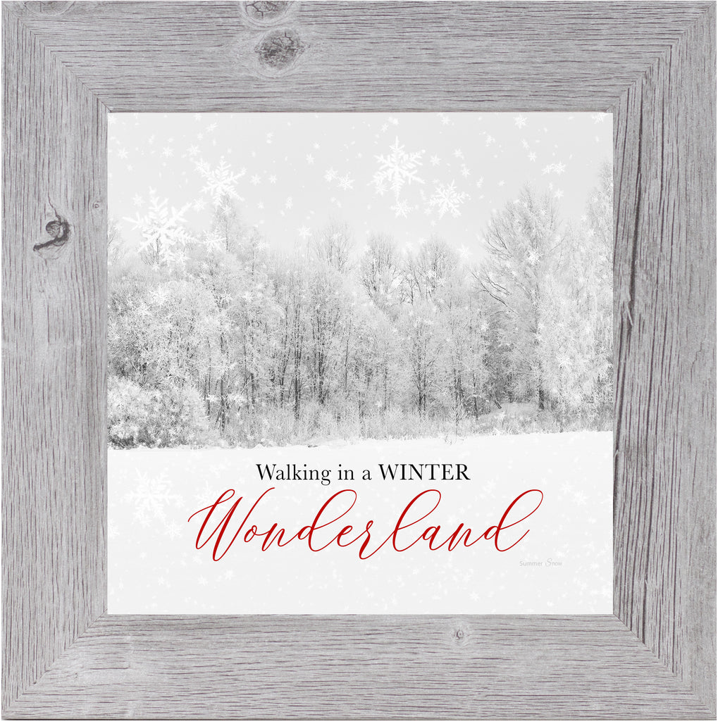 Walking in a Winter Wonderland GLITTERED ONLY SA16