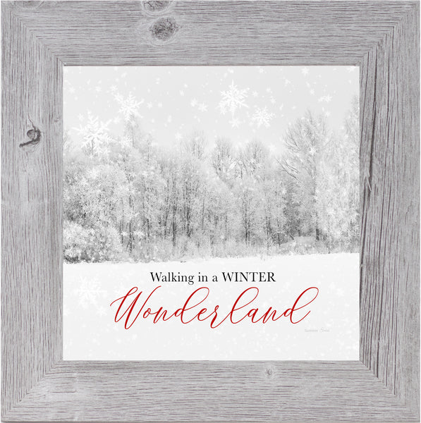Walking in a Winter Wonderland GLITTERED ONLY SA16