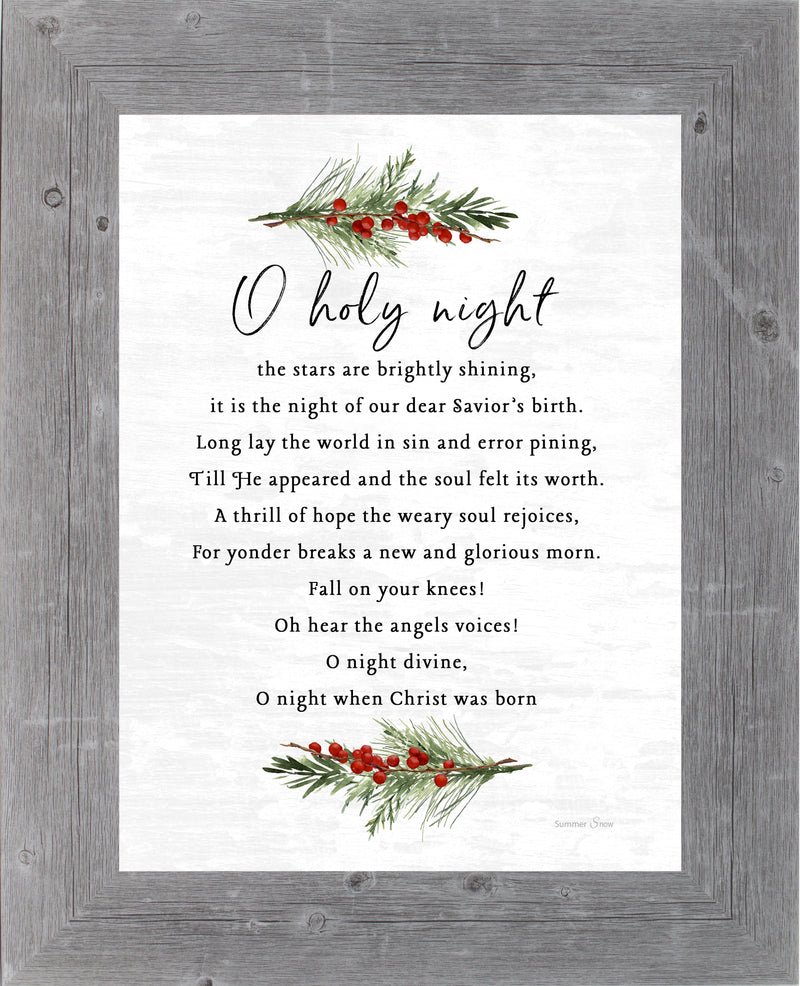 O Holy Night by Summer Snow SA338