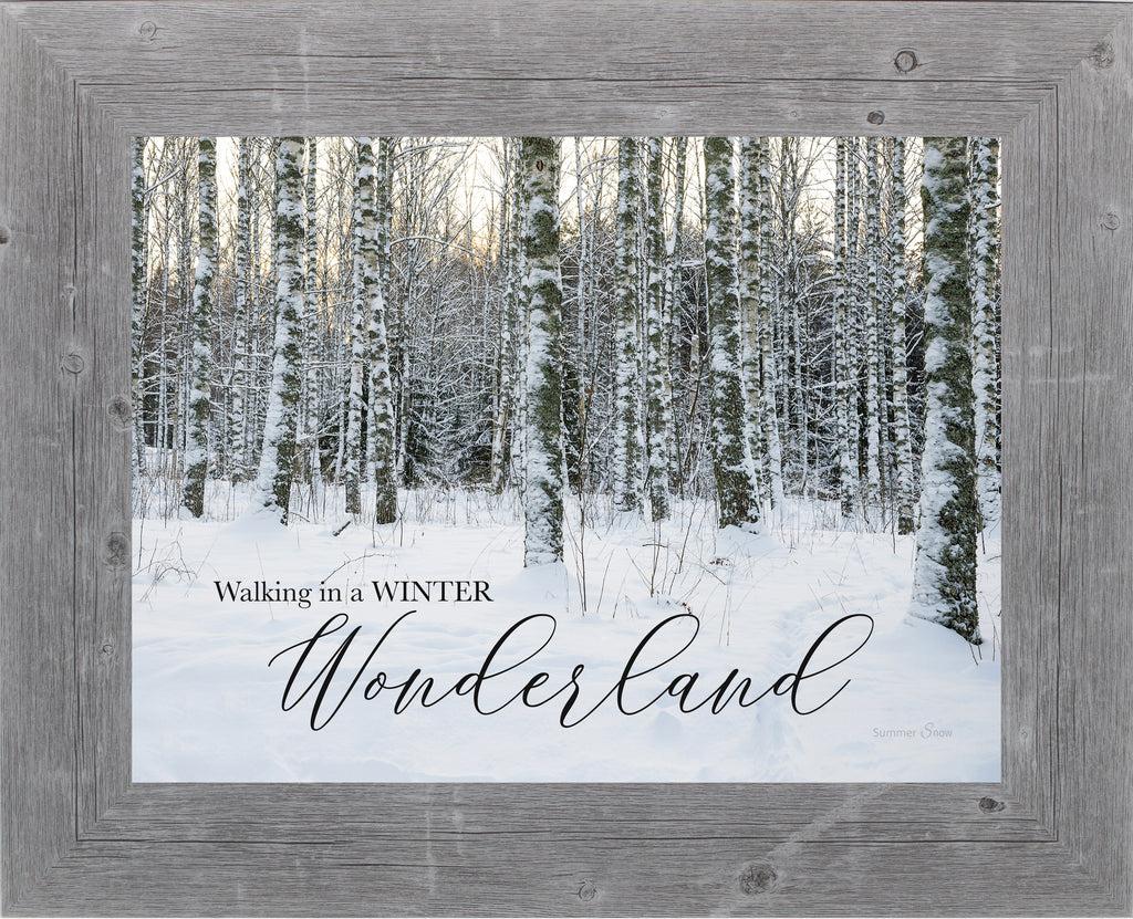 Walking in a Winter Wonderland GLITTERED ONLY SA339