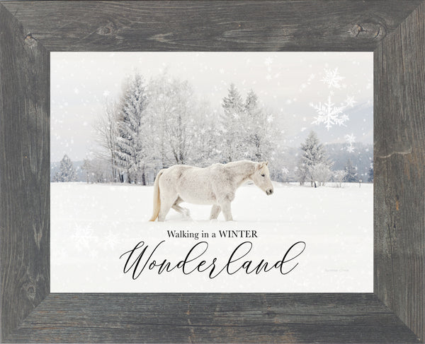 Walking in a Winter Wonderland horse by Summer Snow SA341