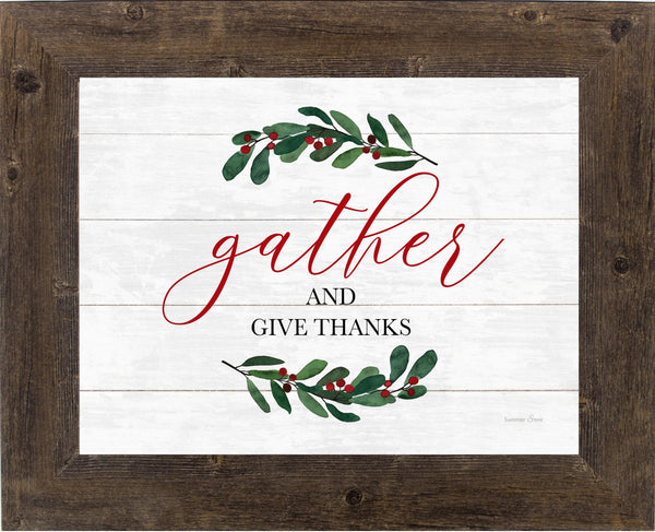 Gather and Give Thanks GLITTERED ONLY SA345