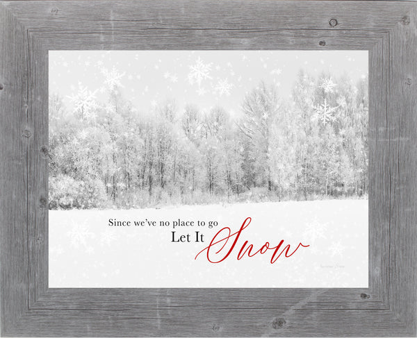 Let it Snow GLITTERED ONLY SA346