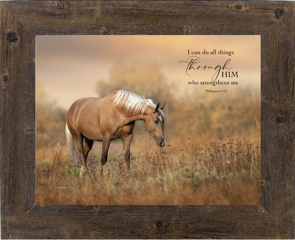 I Can Do All Things Through Him by Summer Snow SA378