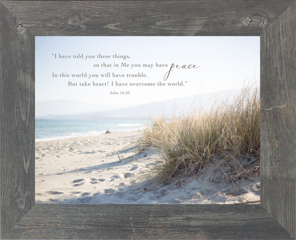I Have Told You These Things, So That In Me You May Have Peace by Summer Snow SA380